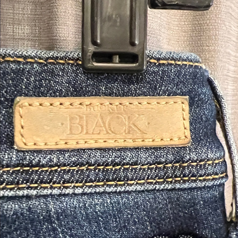 Buckle Black Brand Midnight Blue Ripped Skinny Jeans 26x30 - Picture 3 of 5